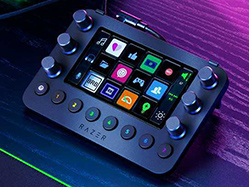 Razer，実況配信向けキーパッド「Stream Controller」を発表。タッチ液晶ボタンやダイヤルを備えた外付け入力デバイス