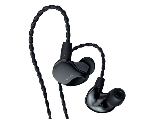 画像ギャラリー No.001のサムネイル画像 / Razer初のモニターイヤフォン「Razer Moray」の国内予約が始まる。2種類のドライバーで幅広い音域で高音質を実現