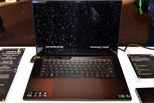 ꡼ No.008 | Thunderbolt 5ܤΡRazer Blade 18פ4K3̤ǤΥץ쥤ǽˡ CES 2024Razer֡ݡ