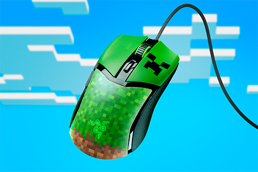 画像ギャラリー No.004のサムネイル画像 / クリーパーをフィーチャーした「Minecraft」版のゲーマー向けキーボードやマウスがRazerから