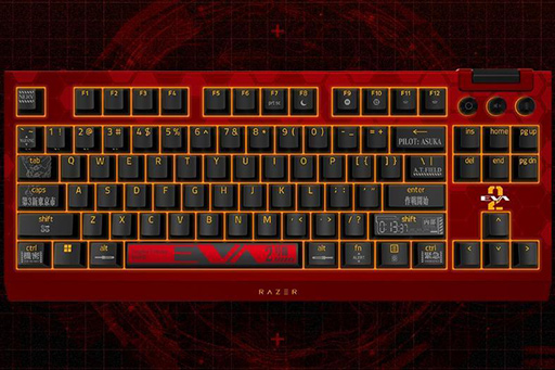 画像ギャラリー No.003のサムネイル画像 / エヴァンゲリオン2号機デザインのRazer製ゲーマー向けキーボードやマウスが国内発売決定