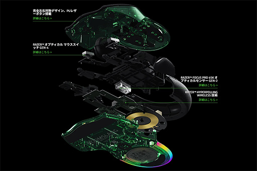 画像ギャラリー No.008のサムネイル画像 / 約23万円でも完売したマウス!?　Razer初のゲーマー向けマウスを復刻した「Razer Boomslang」20周年モデルを写真で見る