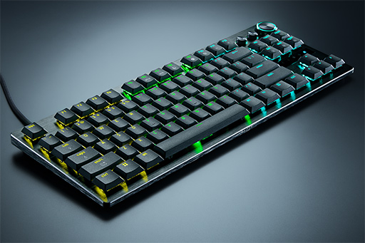 画像ギャラリー No.003のサムネイル画像 / 低背タイプでもラピトリ対応の有線キーボード「Huntsman V3 Pro Low-profile Tenkeyless 8KHz」がRazerから