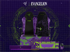 エヴァンゲリオン初号機モチーフの特別デザインを採用したRazer製ゲーマー向け周辺機器が登場