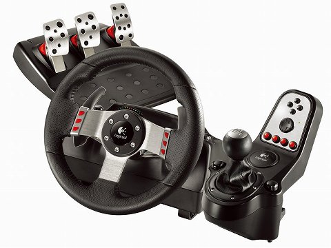 PS3用ステアリングコントローラ「G27 Racing Wheel」が11月3日に発売