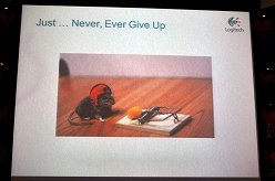 画像ギャラリー No.008のサムネイル画像 / Logitech創立30周年。創立メンバーの1人が登壇したプレス向けカンファレンスの模様をレポート