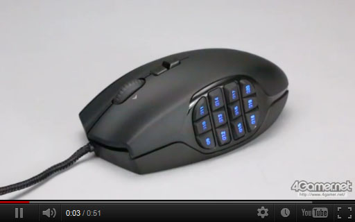 G600 MMO Gaming MouseΥɥܥޤ줿LED
