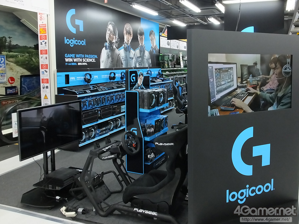 画像集 005 Logicool G専門店 ロジクールgアリーナ が秋葉原ソフマップ内にオープン