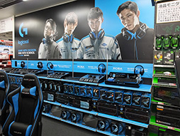 画像ギャラリー No.004のサムネイル画像 / Logicool G専門店「ロジクールGアリーナ」が秋葉原ソフマップ内にオープン。ゲームジャンル別の製品展示で初心者でも選びやすく