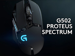 Logicool G，マウスの新製品「G502RGB」を発表。「G502」のLEDを約1677万色対応としたマイナーチェンジ