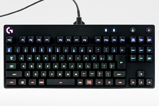 Logicool G Pro Mechanical Gaming Keyboard レビュー シンプルな外観の10キーレスromer G モデル その価値は