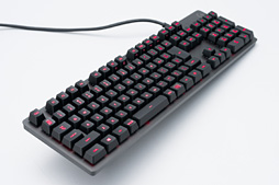 画像ギャラリー No.007のサムネイル画像 / 6月15日発売のLogicool G「G413 Mechanical Gaming Keyboard」をテスト。初のフローティングデザイン採用モデルは,打鍵感が違う!?