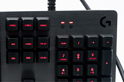 画像ギャラリー No.012のサムネイル画像 / 6月15日発売のLogicool G「G413 Mechanical Gaming Keyboard」をテスト。初のフローティングデザイン採用モデルは,打鍵感が違う!?
