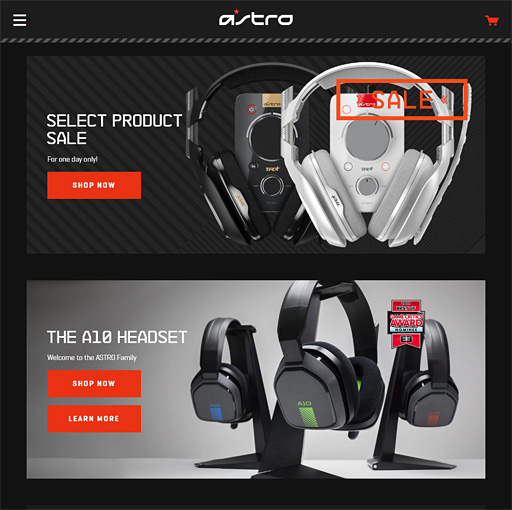 画像ギャラリー No.002のサムネイル画像 / Logitech,ゲーム機向けヘッドセットのASTRO Gamingを買収