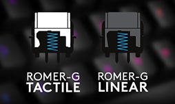 画像ギャラリー No.004のサムネイル画像 / Logitech G,新型メカニカルキーボード「G513」を発表。「Romer-G」キースイッチは新たにリニア型の選択肢を用意