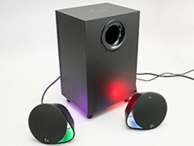 Logicool G初となるスピーカー製品「G560」の国内発売が決定。画面の Logicool G初となるスピーカー製品「G560」の国内発売が決定。画面の