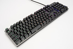 画像ギャラリー No.013のサムネイル画像 / オリジナル青軸スイッチ「GX Blue」とはいかなるものか。Logicool G「G512」キーボードに加わった新たな選択肢をチェックする