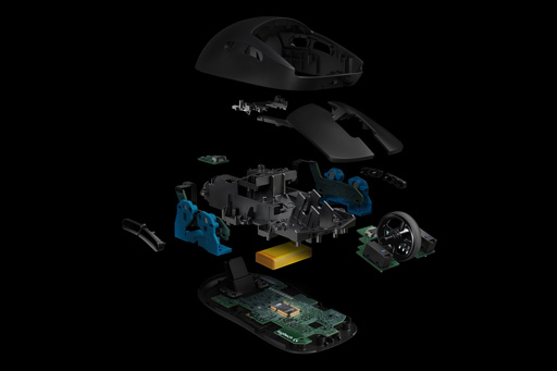 画像ギャラリー No.005のサムネイル画像 / Logitech G,「PRO Wireless Gaming Mouse」を発表。第2世代のHEROセンサー採用ワイヤレスマウスは重量わずか80gを実現