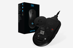 Logitech G，PRO Wireless Gaming Mouseを発表。第2世代のHERO