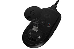 画像ギャラリー No.007のサムネイル画像 / Logicool G,重量80gのワイヤレスマウス「PRO Wireless Gaming Mouse」を9月6日に国内発売。新「PRO Gaming Mouse」と「PRO Gaming Headset」も