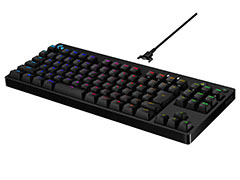 全キースイッチを交換可能な10キーレスキーボード「Pro X Keyboard」発売。標準は青軸風で，赤軸と茶軸を別売りで用意