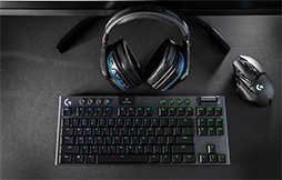 Logitech G，薄さmmのテンキーレスメカニカルキーボードG TKL