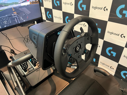 Logicool G，新型ステアリングコントローラ「PRO Racing Wheel」を発売