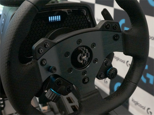 画像集 No.006のサムネイル画像 / Logicool G，新型ステアリングコントローラ「PRO Racing Wheel」を発売。ダイレクトドライブ方式採用の高級モデル