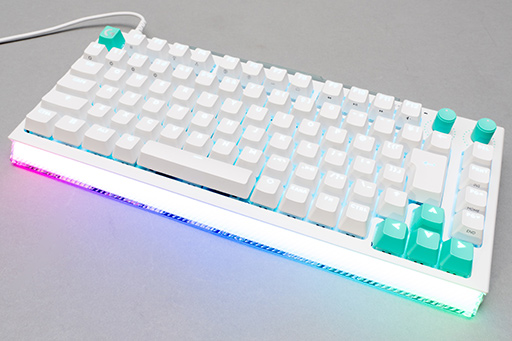 画像ギャラリー No.002のサムネイル画像 / ロジクールのゲーミング10キーレス「G512 X 75」は,トレンドを押さえつつメカニカルもアナログもOKな面白いキーボード