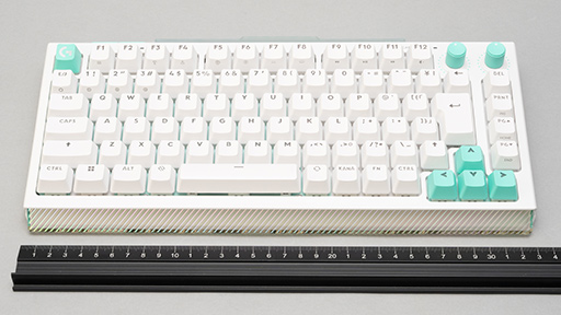 画像ギャラリー No.005のサムネイル画像 / ロジクールのゲーミング10キーレス「G512 X 75」は,トレンドを押さえつつメカニカルもアナログもOKな面白いキーボード