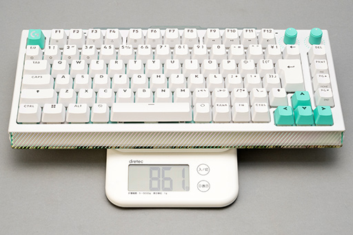 画像ギャラリー No.006のサムネイル画像 / ロジクールのゲーミング10キーレス「G512 X 75」は,トレンドを押さえつつメカニカルもアナログもOKな面白いキーボード