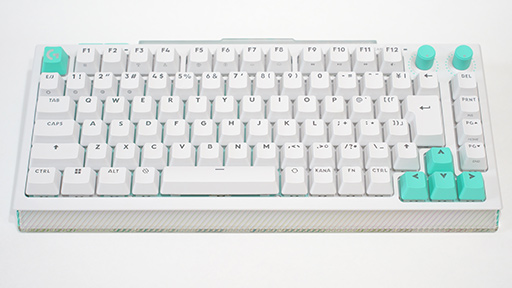 画像ギャラリー No.007のサムネイル画像 / ロジクールのゲーミング10キーレス「G512 X 75」は,トレンドを押さえつつメカニカルもアナログもOKな面白いキーボード