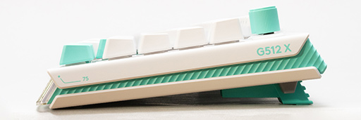 画像ギャラリー No.013のサムネイル画像 / ロジクールのゲーミング10キーレス「G512 X 75」は,トレンドを押さえつつメカニカルもアナログもOKな面白いキーボード