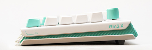 画像ギャラリー No.014のサムネイル画像 / ロジクールのゲーミング10キーレス「G512 X 75」は,トレンドを押さえつつメカニカルもアナログもOKな面白いキーボード