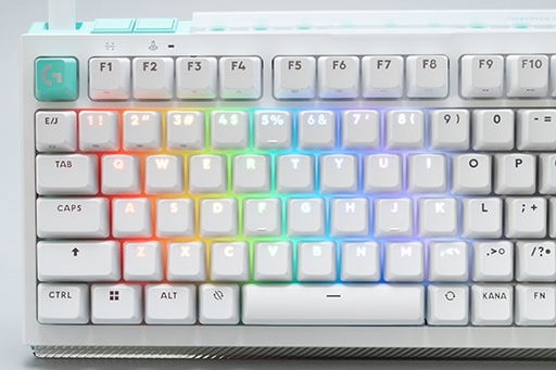 画像ギャラリー No.032のサムネイル画像 / ロジクールのゲーミング10キーレス「G512 X 75」は,トレンドを押さえつつメカニカルもアナログもOKな面白いキーボード