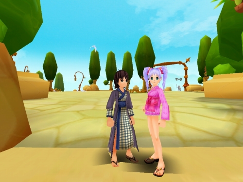 画像ギャラリー No.001のサムネイル画像 / 「LIENS Online」でもお祭り気分を。「浴衣」が出る新ガチャ登場