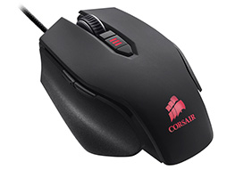 画像集#002のサムネイル/Corsairのゲーマー向け右手用マウス「Raptor M45」が国内発売。PixArtの新型光学センサー採用