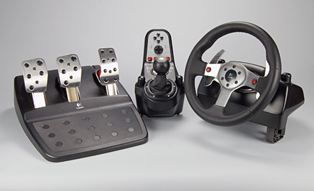 画像集#001のサムネイル/ロジクール，「G25 Racing Wheel」を“PS3用”として国内発売へ