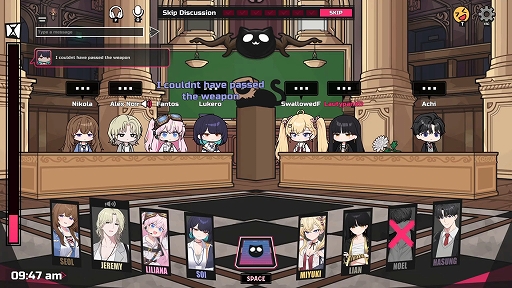 画像ギャラリー No.002のサムネイル画像 / 協力と裏切りが交錯する人狼系推理ゲーム「Deadly Trick」,7月14日にSteamで早期アクセス開始