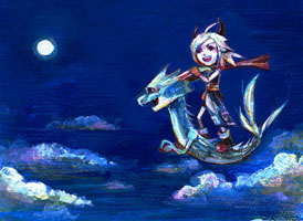 画像ギャラリー No.004のサムネイル画像 / 「ホーリービースト」，獣絵師集まれ！ 「ケモカワ・イラストコンテスト」