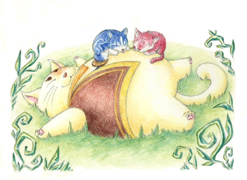 画像集#005のサムネイル/1番はどれ? 「ホーリービースト」,イラストコンテスト入賞作を発表