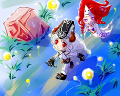 画像集#008のサムネイル/1番はどれ? 「ホーリービースト」,イラストコンテスト入賞作を発表