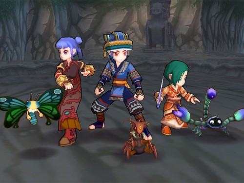 画像集#001のサムネイル/「飛天オンライン」,8月28日の大型アップデートで新職業「蟲師」がついに登場。サブタイトルが「第三の季節」に