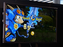 画像ギャラリー No.007のサムネイル画像 / クラウドゲーム機「G-cluster」発売記念イベントの模様をレポート。PR大使に就任したつるの剛士さんと西山茉希さんも興味津々