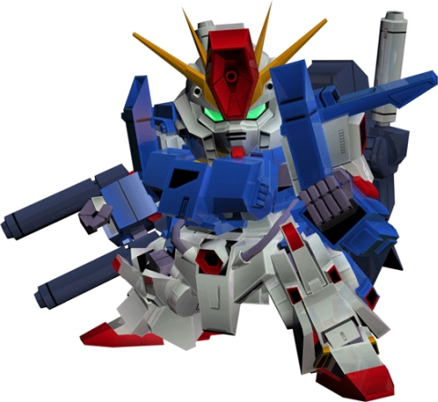 画像ギャラリー No.005のサムネイル画像 / 「SDガンダム CFO」,「フルアーマーZZ」など主役級MS4機が11月9日に登場