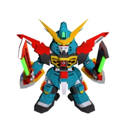 画像集#001のサムネイル/「SDガンダム CFO」のWebガシャポン天に「ソードカラミティ初号機」が追加