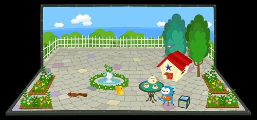 画像集#005のサムネイル/「バルビレッジ」,新パネルキューブ「石畳の公園」を発売