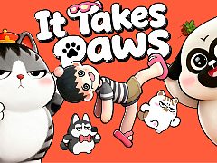 2匹のペットが，飼い主をロープ代わりにして大冒険！ 「It Takes Paws」は，プレイヤー2人の協力が必須だ［TGS2026］