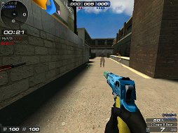 画像集#007のサムネイル/「サドンアタック」に「インビジブルモード」が登場。透明化するREDチームと,それを迎撃するBLUEチームの熱い戦いを先行体験してきた