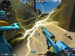 画像集#009のサムネイル/「サドンアタック」に「インビジブルモード」が登場。透明化するREDチームと,それを迎撃するBLUEチームの熱い戦いを先行体験してきた